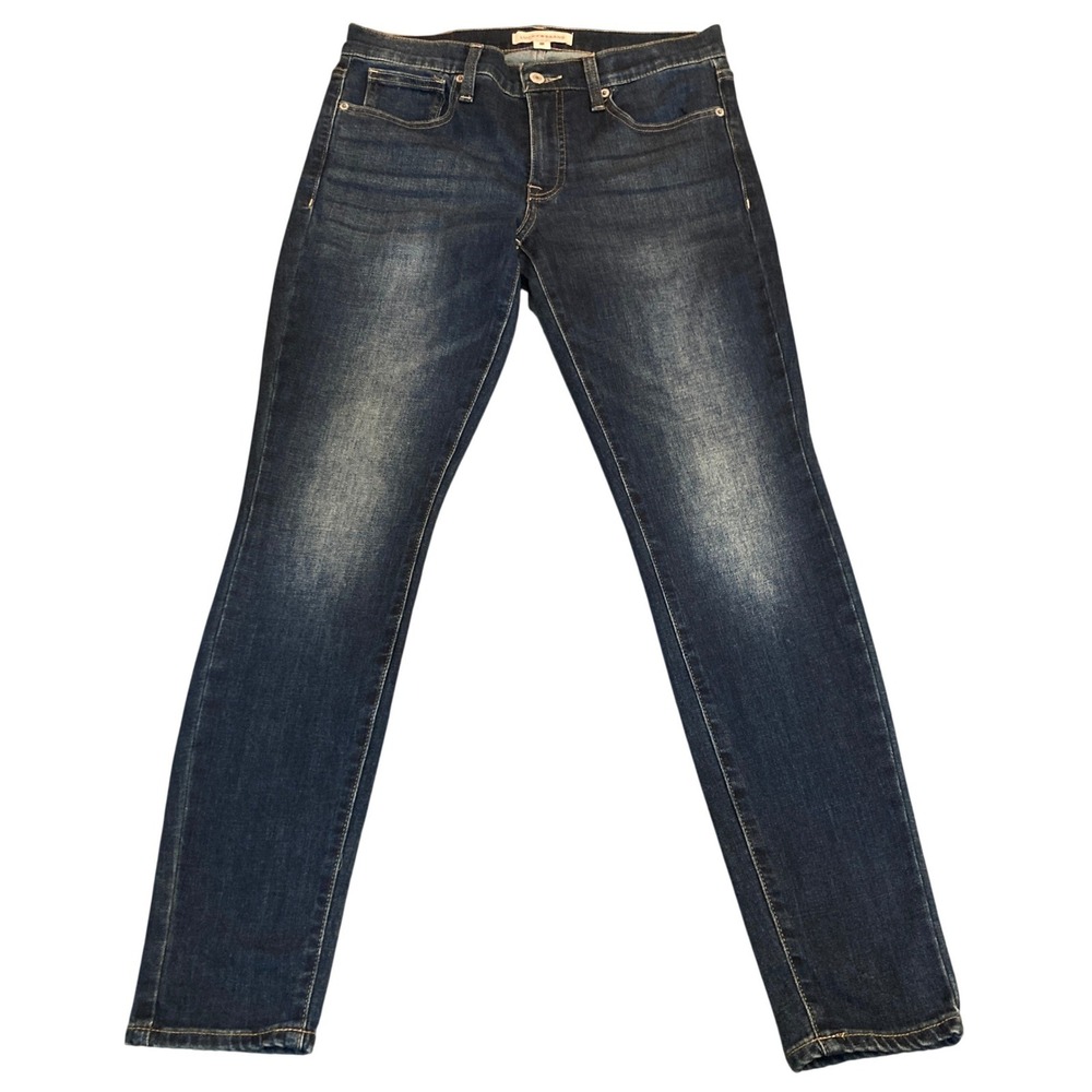 Lucky Brand Jeans Women 6/28 Blue Dark Wash Ava Mid Rise Skinny Stretch 7WP10749